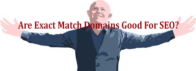 Mark Flanighan holding exact match domain sign