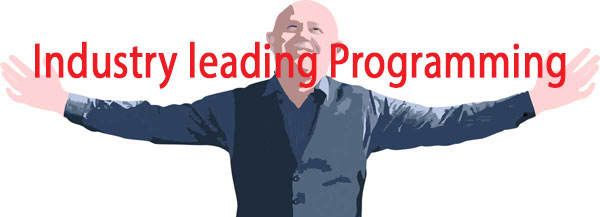 Industry leading programming